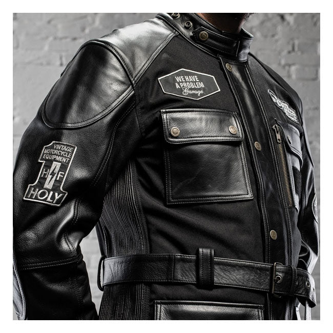 Holy Freedom Quattro TL Leather Jacket Black