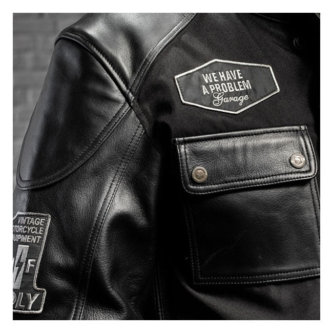 Holy Freedom Quattro TL Leather Jacket Black