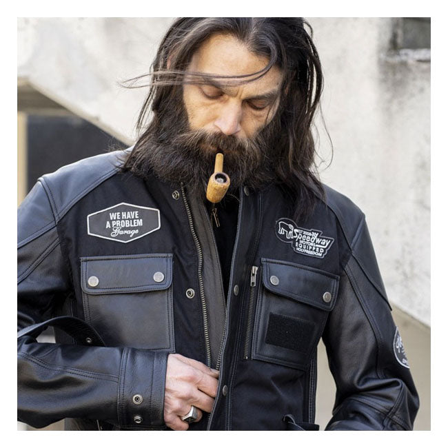 Holy Freedom Quattro TL Leather Jacket Black