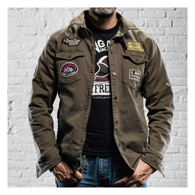 Holy Freedom Lieutenant Jacket Military Green