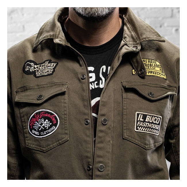 Holy Freedom Lieutenant Jacket Military Green