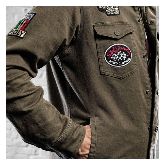 Holy Freedom Lieutenant Jacket Military Green