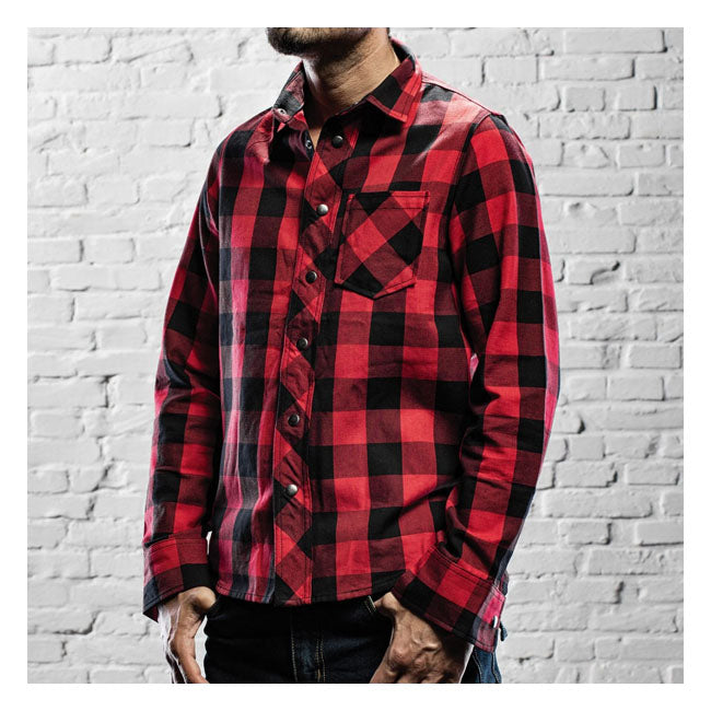 Holy Freedom Jessie James Shirt Red / Black  - FREE UK Delivery - Moto Central