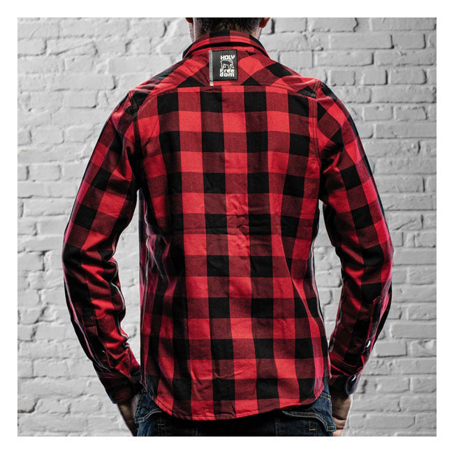 Holy Freedom Jessie James Shirt Red / Black  - FREE UK Delivery - Moto Central