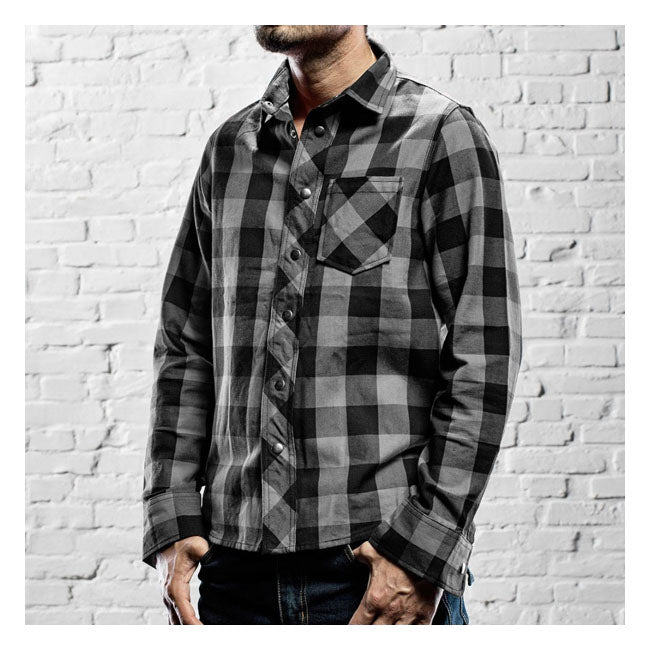 Holy Freedom Jessie James Shirt Grey / Black  - FREE UK Delivery - Moto Central