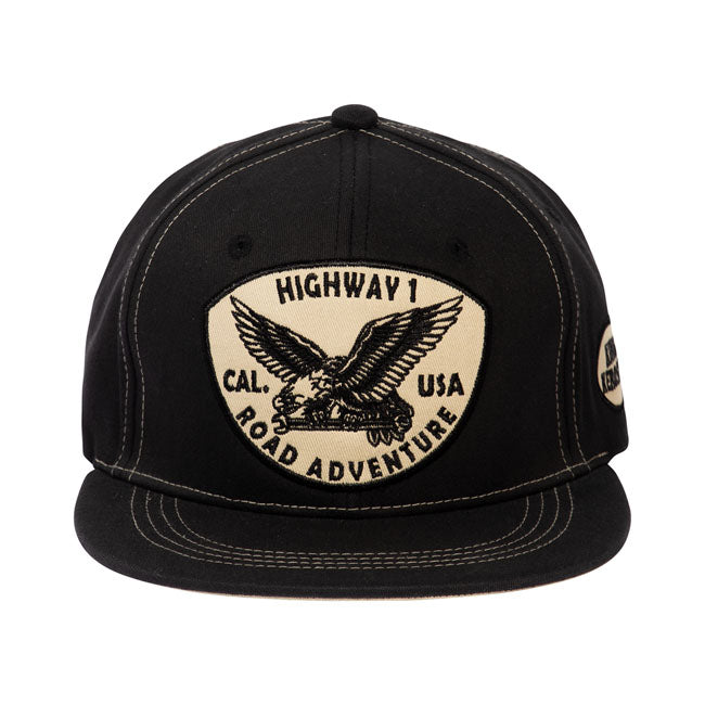 King Kerosin Highway Trucker Cap Black - FREE UK Shipping, FREE 365 Day Returns | Moto Central