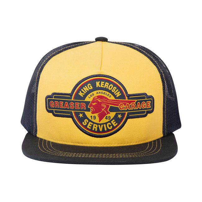 King Kerosin Mesh Cap Yellow / Black