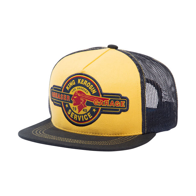 King Kerosin Mesh Cap Yellow / Black