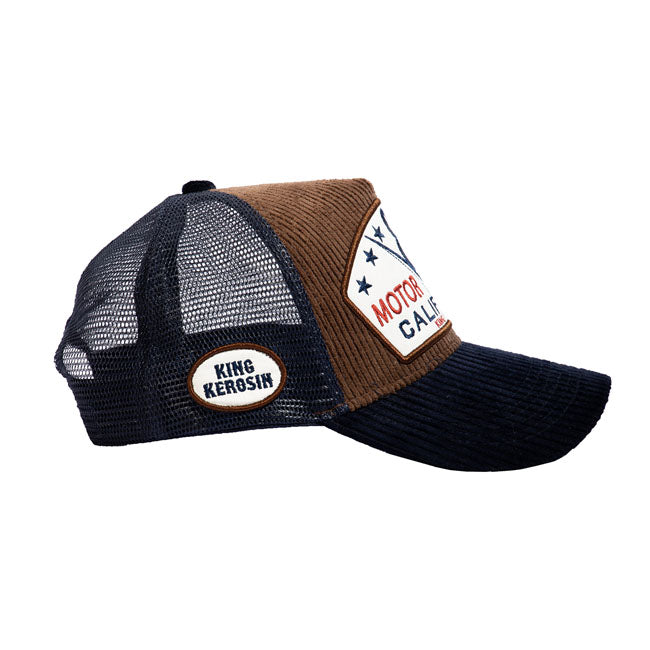 King Kerosin Motor State Mesh Cap Brown / Black