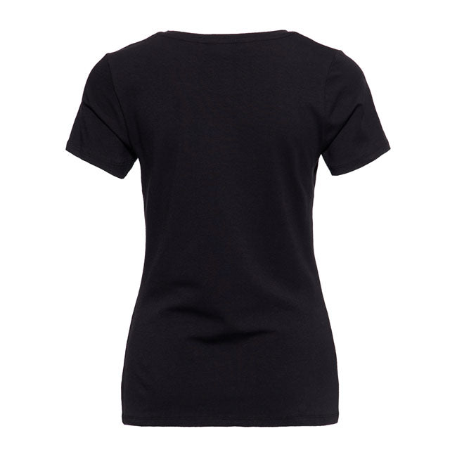 King Kerosin Queen Kerosin Diamond Ladies T-Shirt Black