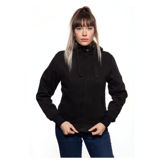 King Kerosin Queen Kerosin Blanko Ladies Hoodie Black