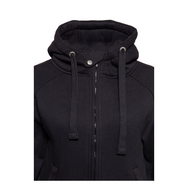 King Kerosin Queen Kerosin Blanko Ladies Hoodie Black