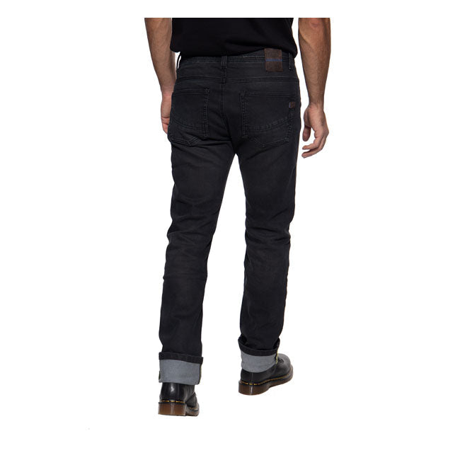 King Kerosin Motogear Jeans Black - FREE UK Shipping, FREE 365 Day Returns | Moto Central