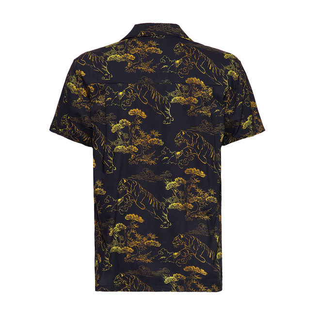 King Kerosin Asian Tiger Hawaii Shirt Multicolor - FREE UK Shipping, FREE 365 Day Returns | Moto Central