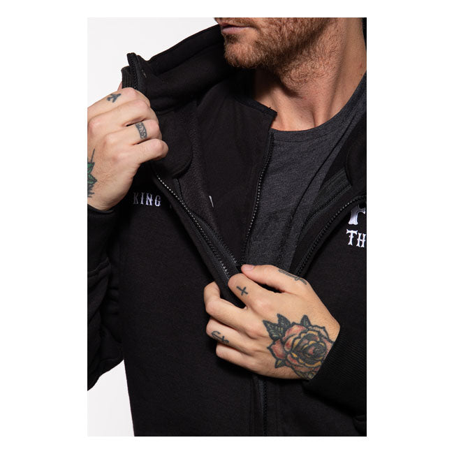 King Kerosin F*ck Everyone Hoodie Black - FREE UK Shipping, FREE 365 Day Returns | Moto Central