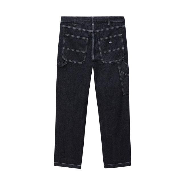 Dickies Garyville Carpenter Jeans Rinsed - FREE UK Shipping, FREE 365 Day Returns | Moto Central