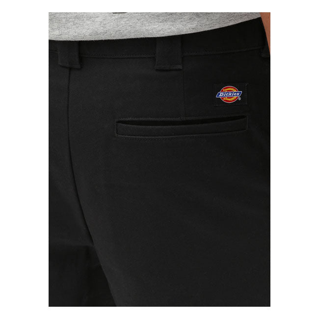 Dickies Cobden Shorts Black - FREE UK Shipping, FREE 365 Day Returns | Moto Central