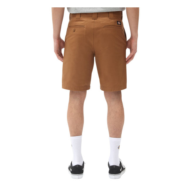 Dickies Cobden Shorts Brown Duck - FREE UK Shipping, FREE 365 Day Returns | Moto Central