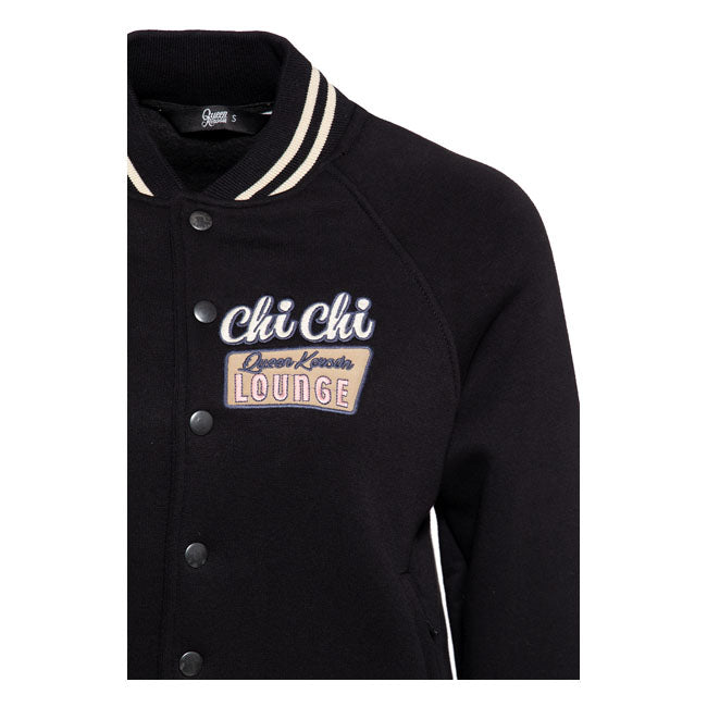 King Kerosin Queen Kerosin Chi-Chi College Ladies Jacket Black