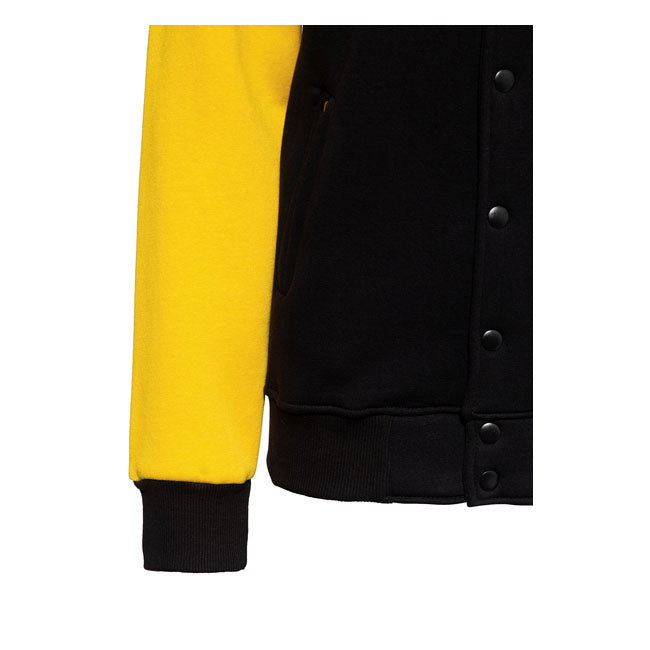 King Kerosin Queen Kerosin Bee Queen College Ladies Jacket Black / Yellow