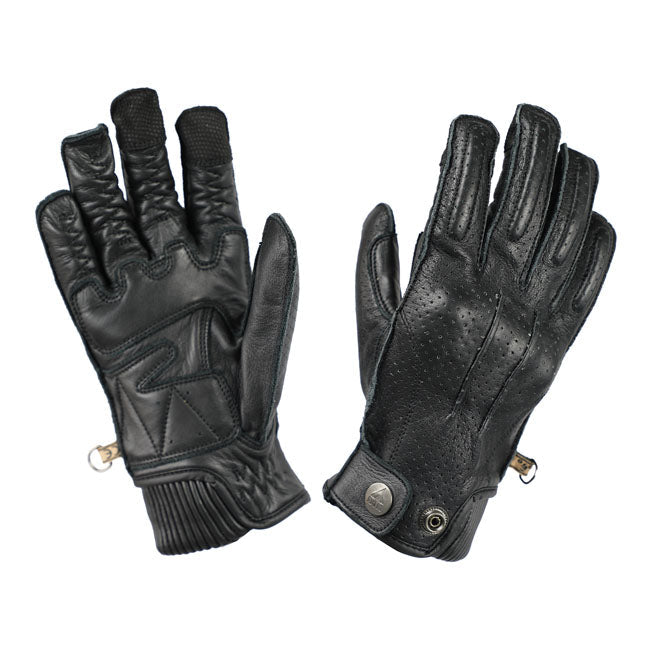 ByCity Oxford Gloves Black  - FREE UK Shipping, FREE 365 Day Returns | Moto Central