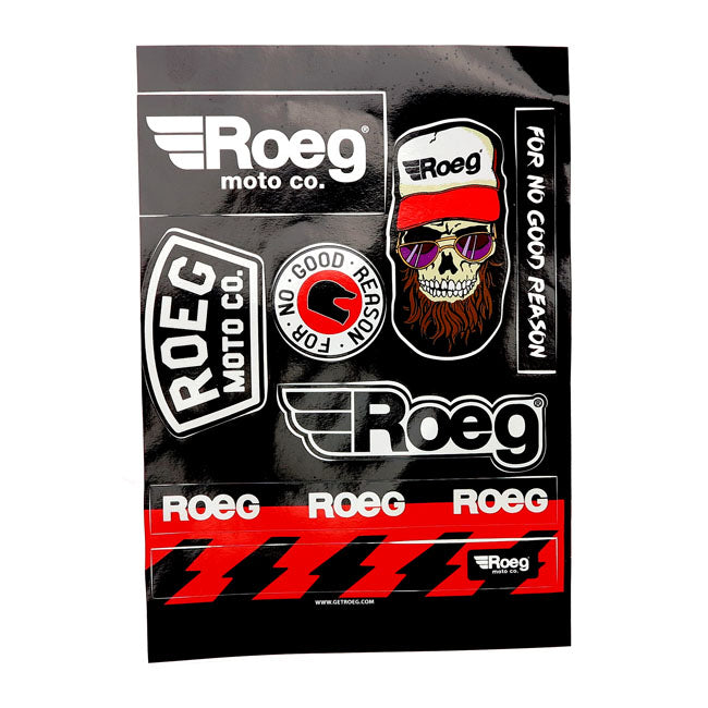 Roeg Moto Co Sticker Kit