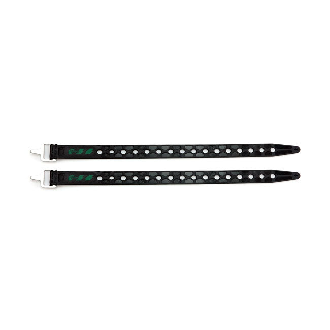 Roeg Straps Black / Green - FREE UK Shipping, FREE 365 Day Returns | Moto Central