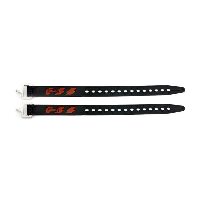 Roeg Straps Black / Orange - FREE UK Shipping, FREE 365 Day Returns | Moto Central