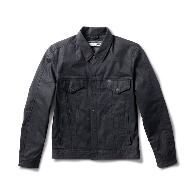 Roland Sands Design Dawson Jacket Waxed Black - FREE UK Shipping, FREE 365 Day Returns | Moto Central