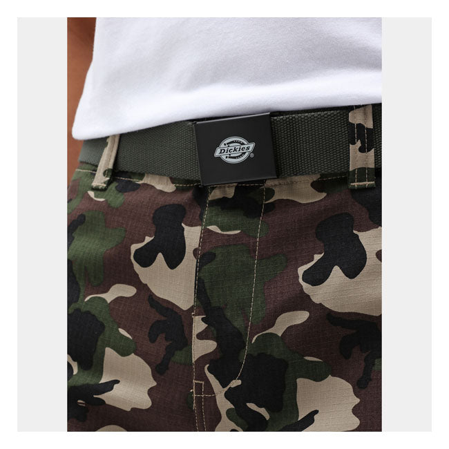 Dickies Orcutt Belt Olive Green - FREE UK Shipping, FREE 365 Day Returns | Moto Central