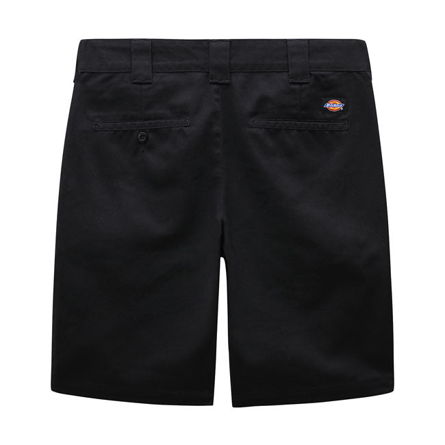 Dickies Slim Fit Shorts Black - FREE UK Shipping, FREE 365 Day Returns | Moto Central