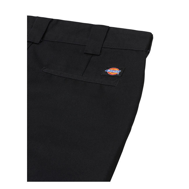 Dickies Slim Fit Shorts Black - FREE UK Shipping, FREE 365 Day Returns | Moto Central