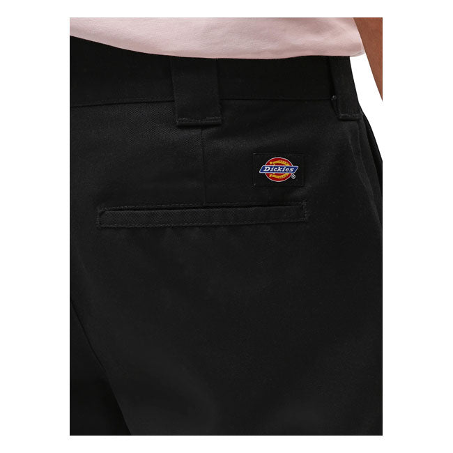 Dickies Slim Fit Shorts Black - FREE UK Shipping, FREE 365 Day Returns | Moto Central