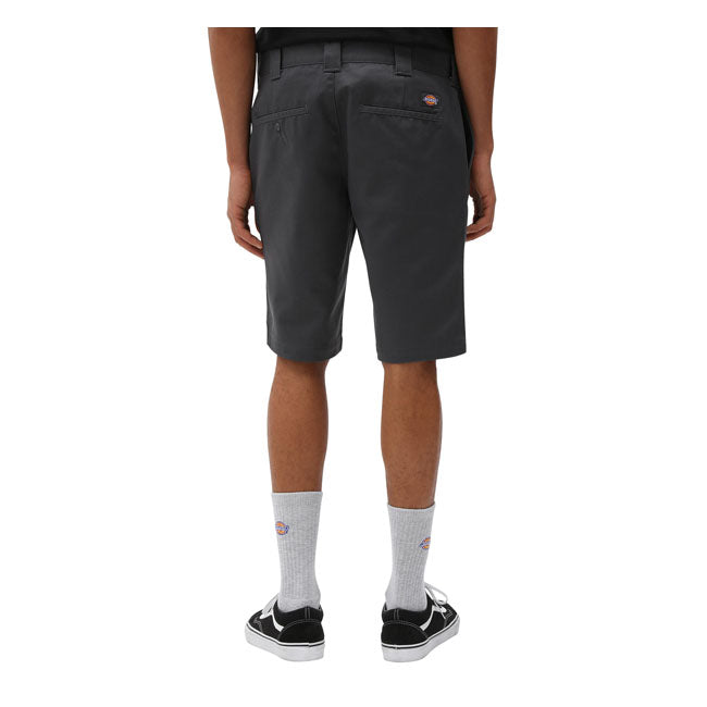 Dickies Slim Fit Shorts Charcoal Grey - FREE UK Shipping, FREE 365 Day Returns | Moto Central