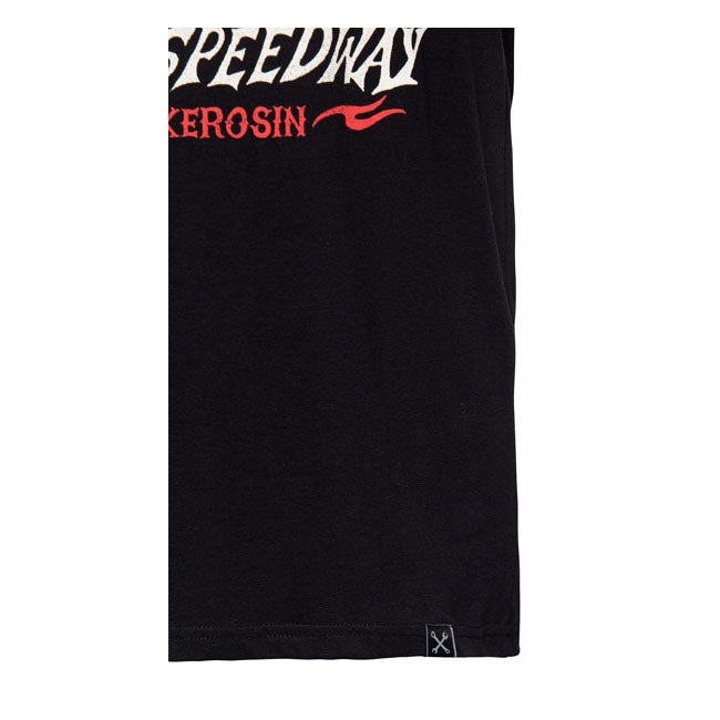 King Kerosin Roadrunner T-Shirt Black - FREE UK Shipping, FREE 365 Day Returns | Moto Central