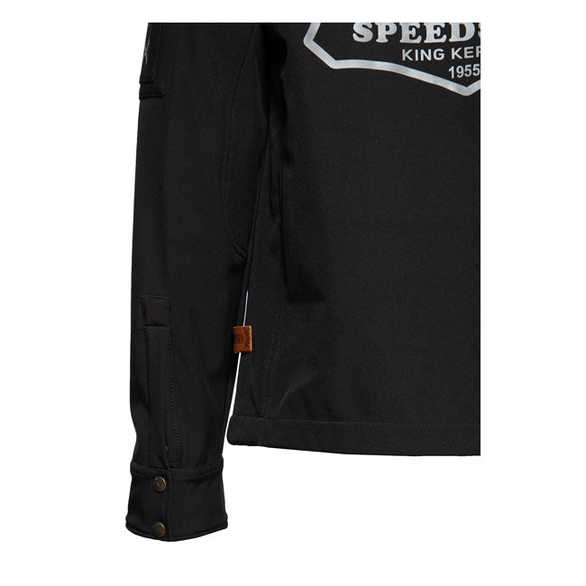 King Kerosin Service Speedshop Adventure Gear Jacket Black - FREE UK Shipping, FREE 365 Day Returns | Moto Central