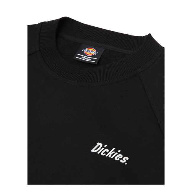 Dickies Bettles Sweatshirt Black - FREE UK Shipping, FREE 365 Day Returns | Moto Central