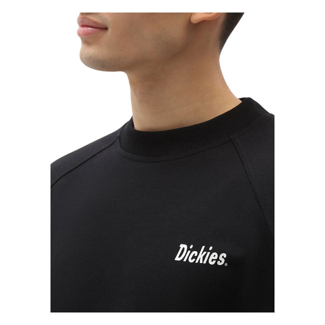 Dickies Bettles Sweatshirt Black - FREE UK Shipping, FREE 365 Day Returns | Moto Central