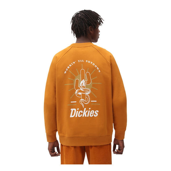 Dickies Bettles Sweatshirt Pumpkin Spice - FREE UK Shipping, FREE 365 Day Returns | Moto Central