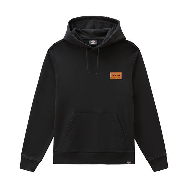 Dickies Harrison Hoodie Black - FREE UK Shipping, FREE 365 Day Returns | Moto Central