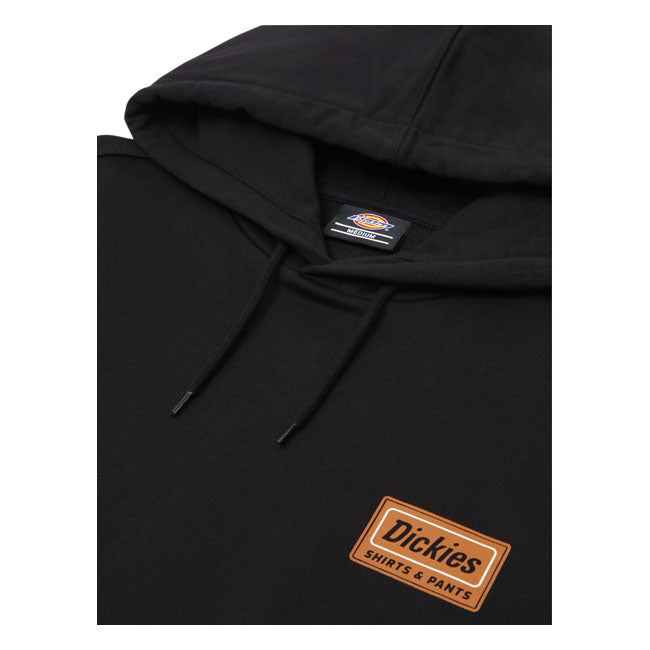 Dickies Harrison Hoodie Black - FREE UK Shipping, FREE 365 Day Returns | Moto Central