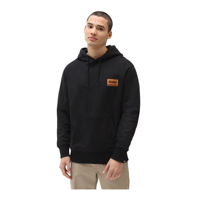 Dickies Harrison Hoodie Black - FREE UK Shipping, FREE 365 Day Returns | Moto Central