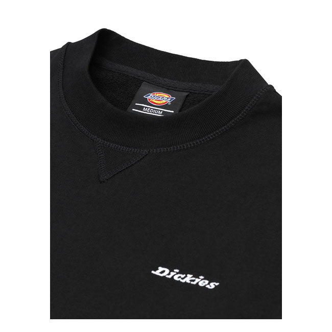 Dickies Loretto Sweatshirt Black - FREE UK Shipping, FREE 365 Day Returns | Moto Central