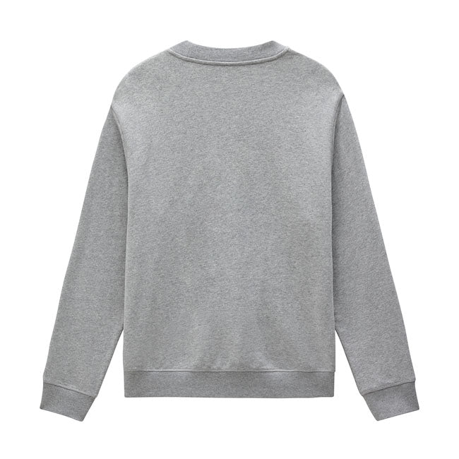 Dickies Loretto Sweatshirt Grey Melange - FREE UK Shipping, FREE 365 Day Returns | Moto Central