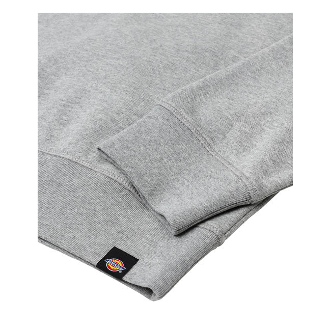 Dickies Loretto Sweatshirt Grey Melange - FREE UK Shipping, FREE 365 Day Returns | Moto Central