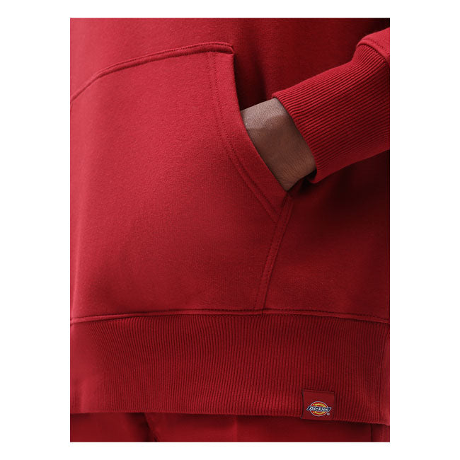 Dickies Saxman Hoodie Biking Red - FREE UK Shipping, FREE 365 Day Returns | Moto Central