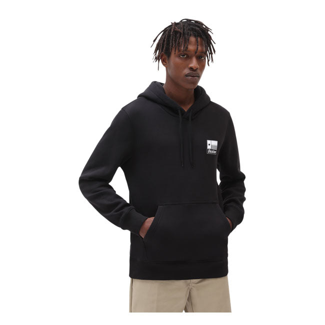 Dickies Taylor Hoodie Black - FREE UK Shipping, FREE 365 Day Returns | Moto Central