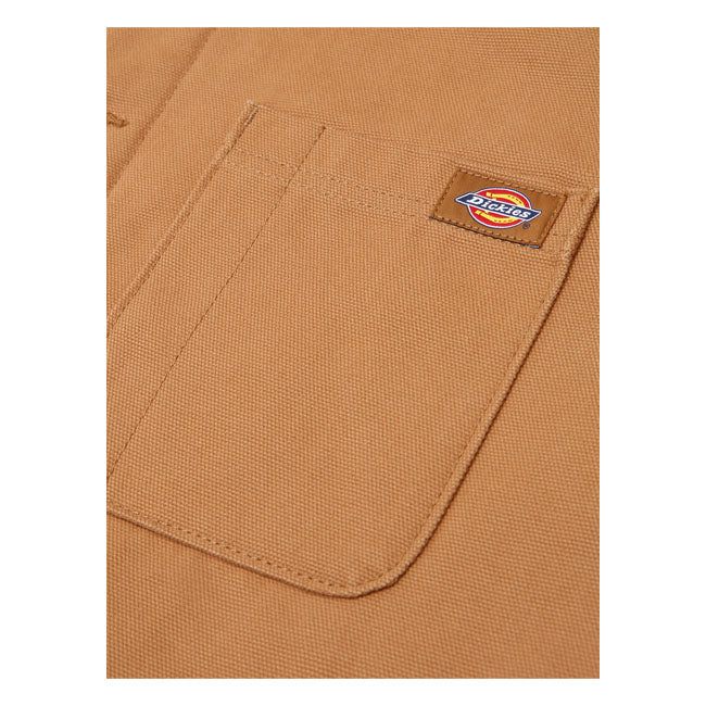 Dickies DC Chore Coat Brown Duck - FREE UK Shipping, FREE 365 Day Returns | Moto Central