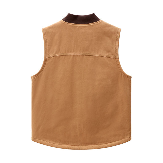 Dickies DC Vest Brown Duck - FREE UK Shipping, FREE 365 Day Returns | Moto Central