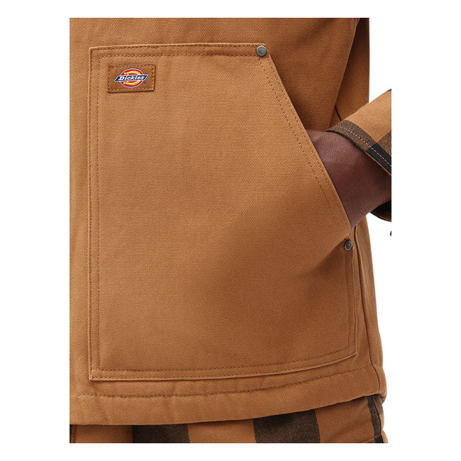 Dickies DC Vest Brown Duck - FREE UK Shipping, FREE 365 Day Returns | Moto Central